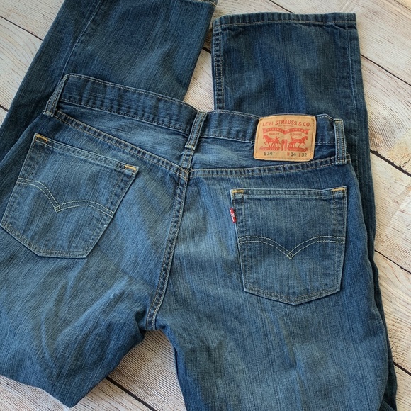 levis 514 34 x 32